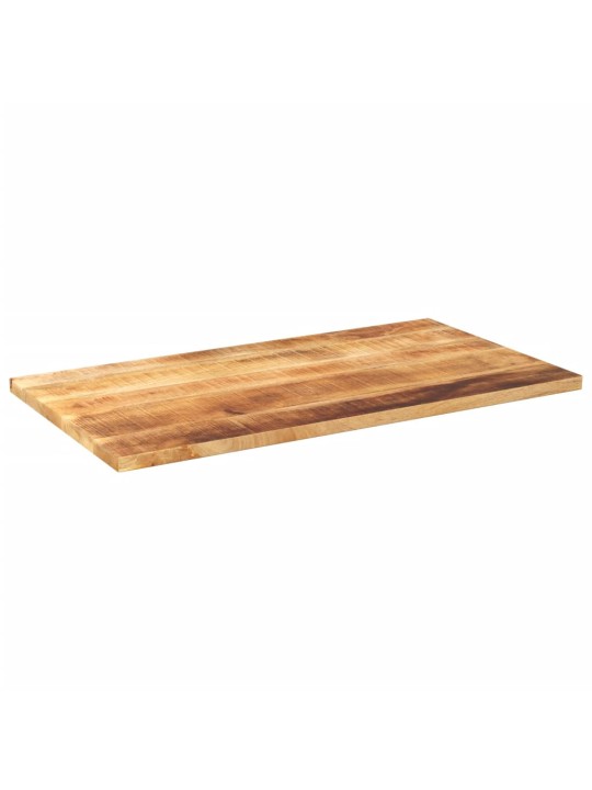 Galda virsma, 120x50x2,5 cm, taisnstūra, raupjš mango masīvkoks