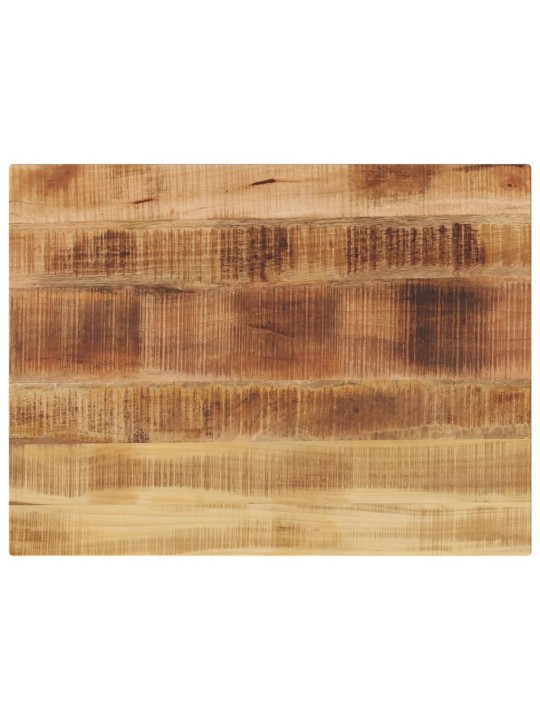 Galda virsma, 80x60x2,5 cm, taisnstūra, raupjš mango masīvkoks