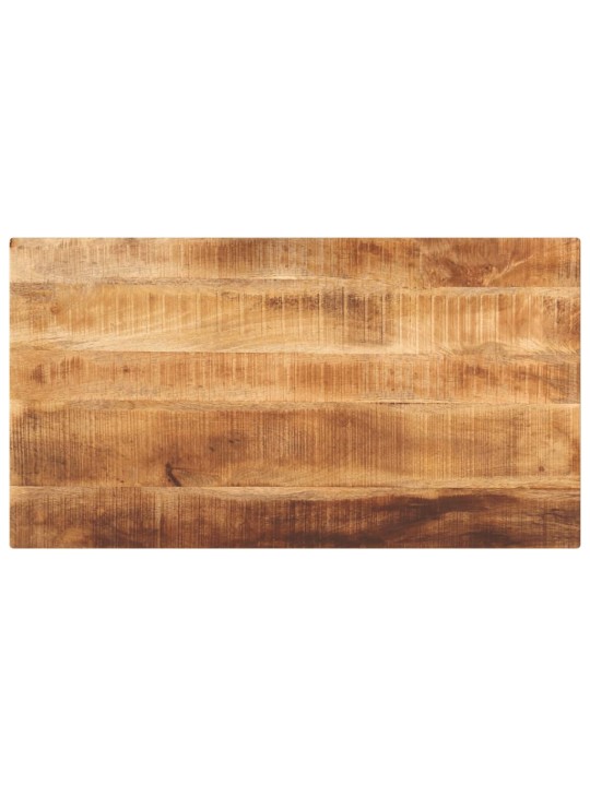 Galda virsma, 120x60x2,5 cm, taisnstūra, raupjš mango masīvkoks
