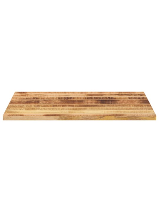 Galda virsma, 90x80x2,5 cm, taisnstūra, raupjš mango masīvkoks
