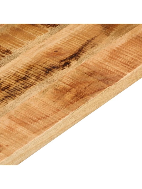 Galda virsma, 90x80x2,5 cm, taisnstūra, raupjš mango masīvkoks