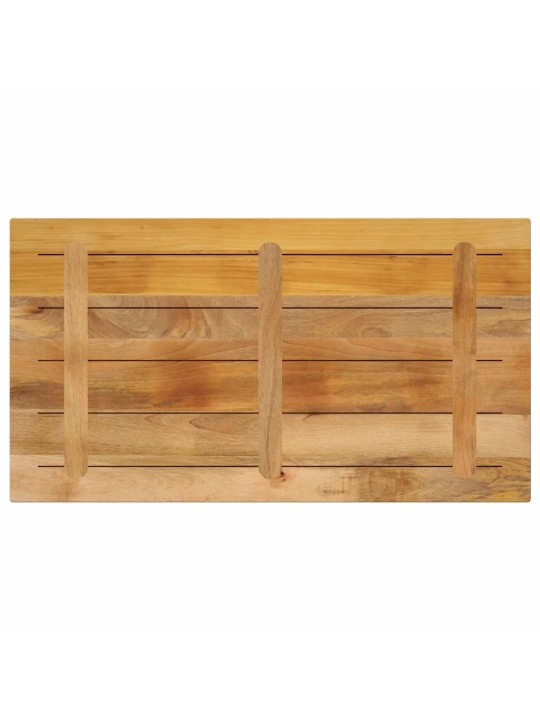 Galda virsma, 100x50x3,8 cm, taisnstūra, raupjš mango masīvkoks