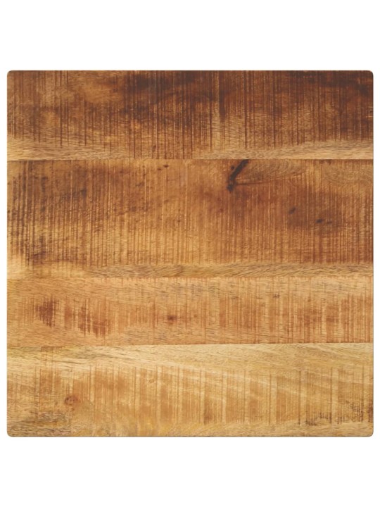 Galda virsma, 60x60x3,8 cm, kvadrāta, raupjš mango masīvkoks
