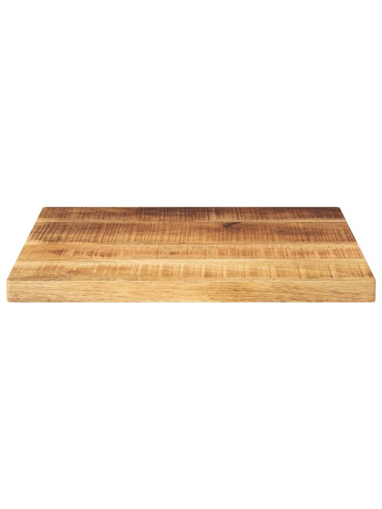 Galda virsma, 60x60x3,8 cm, kvadrāta, raupjš mango masīvkoks