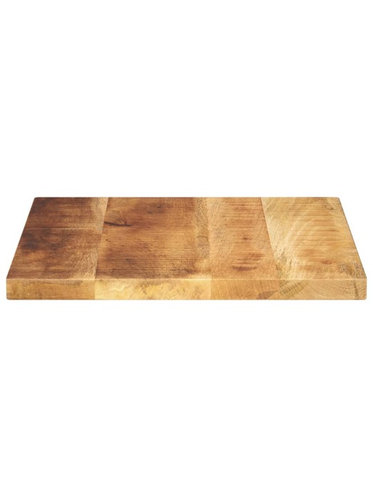 Galda virsma, 60x60x3,8 cm, kvadrāta, raupjš mango masīvkoks