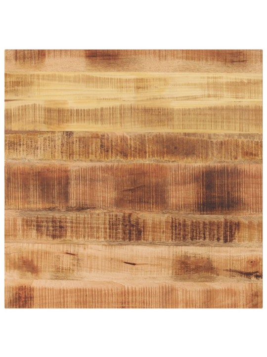 Galda virsma, 70x70x3,8 cm, kvadrāta, raupjš mango masīvkoks