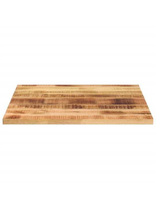 Galda virsma, 70x70x3,8 cm, kvadrāta, raupjš mango masīvkoks