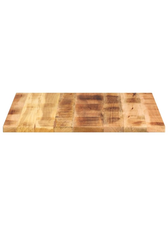 Galda virsma, 70x70x3,8 cm, kvadrāta, raupjš mango masīvkoks