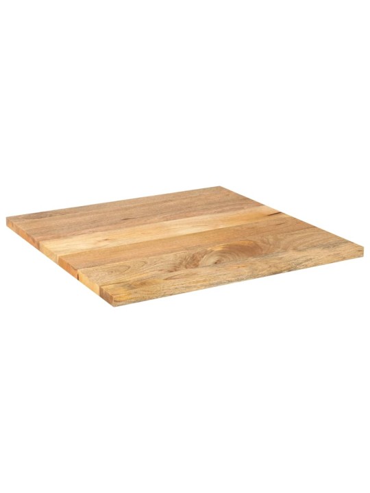 Galda virsma, 70x70x2,5 cm, mango masīvkoks, kvadrāta forma
