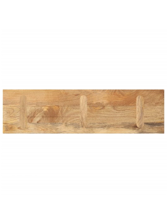 Galda virsma, 100x30x3,8 cm, taisnstūra, mango masīvkoks