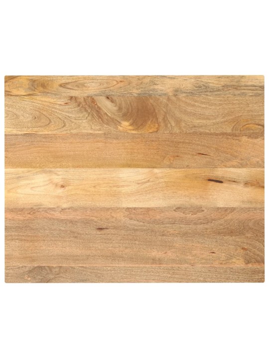 Galda virsma, 100x80x3,8 cm, taisnstūra, mango masīvkoks
