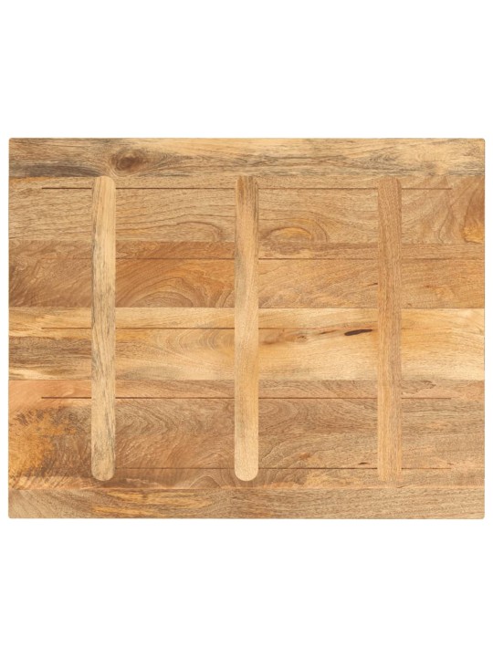 Galda virsma, 100x80x3,8 cm, taisnstūra, mango masīvkoks