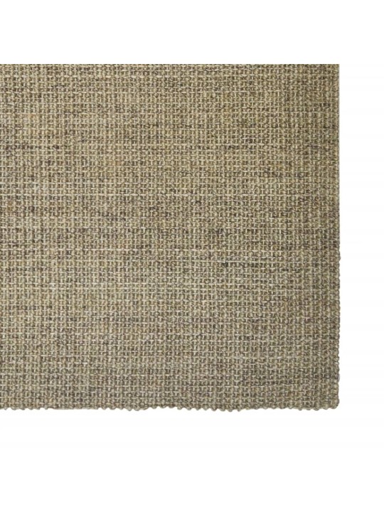 Nagu asināšanas paklājs, pelēkbrūns, 66x350 cm, sizals