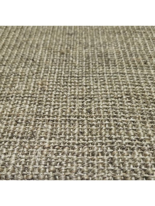 Nagu asināšanas paklājs, pelēkbrūns, 66x350 cm, sizals