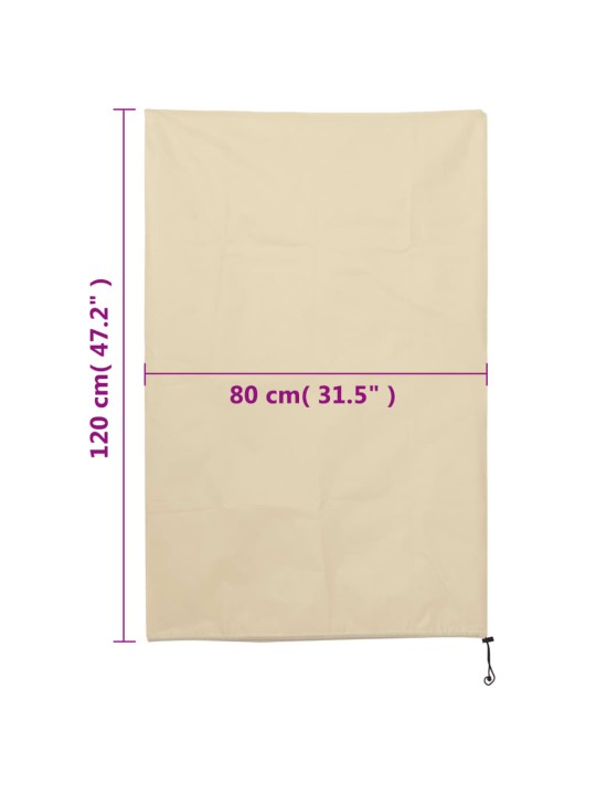 Augu pārsegi ar aukliņu, 8 gab., 70 g/m², 0,8x1,2 m