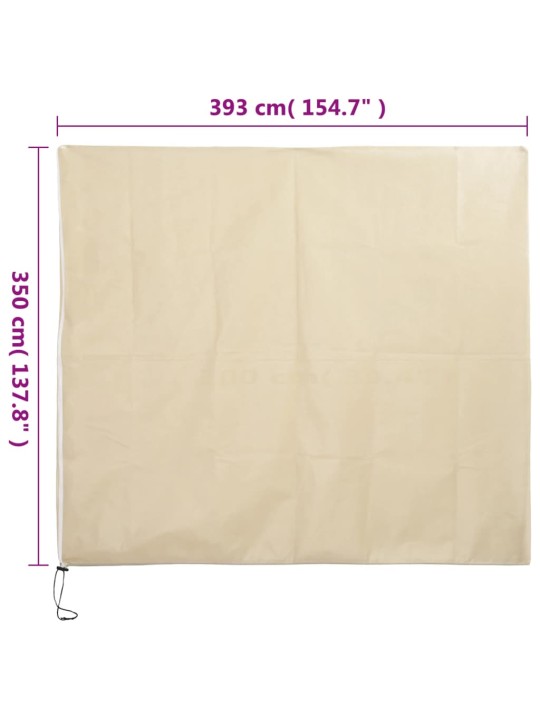 Augu pārsegi ar rāvējslēdzēju, 2 gab., 70g/m², flīss, 3,93x3,5m
