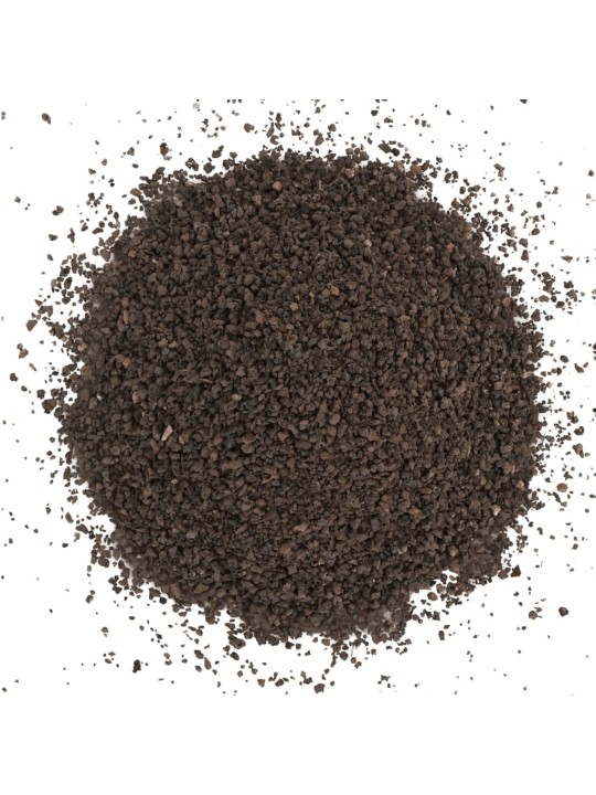 Bazalta grants, 10 kg, melns, 1-3 mm