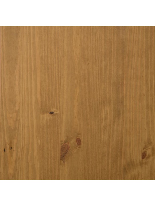 Kumode ar stikla durvīm flam, 92x40x122,5 cm, priede