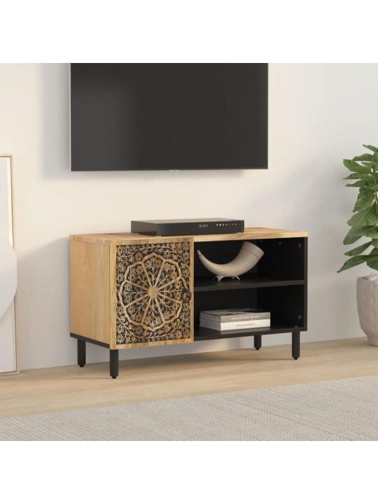 Tv skapītis, 80x31x46 cm, mango masīvkoks