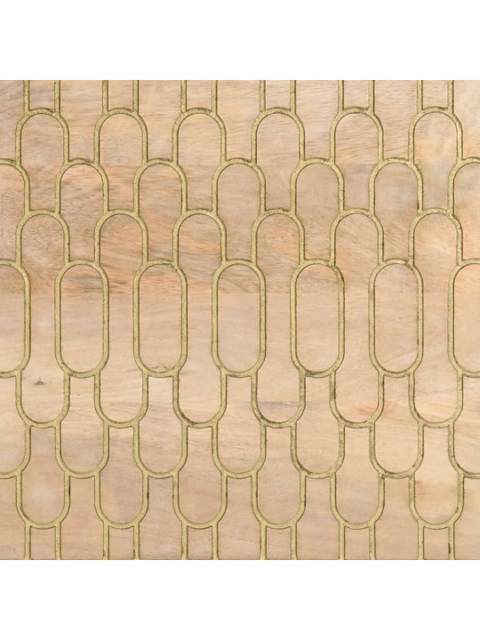 Naktsskapītis, 50x33x60 cm, mango masīvkoks