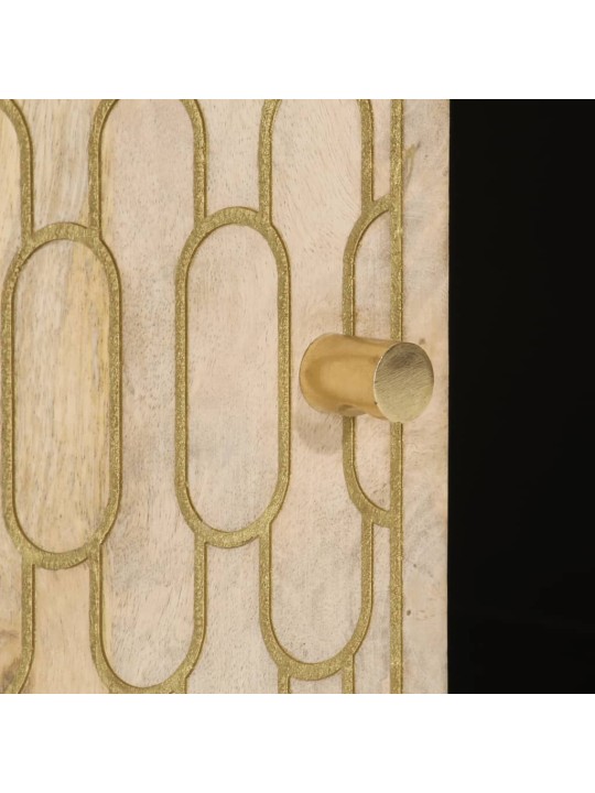 Kafijas galdiņš, 100x54x40 cm, mango masīvkoks