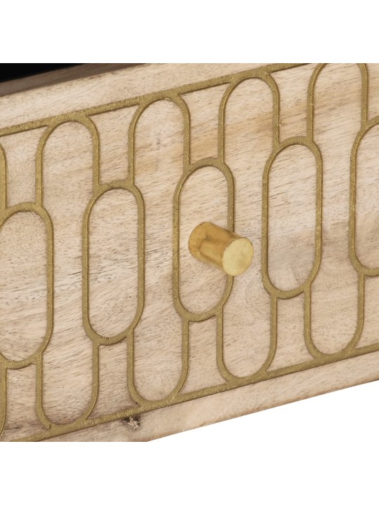 Tv skapītis, 100x33x46 cm, mango masīvkoks