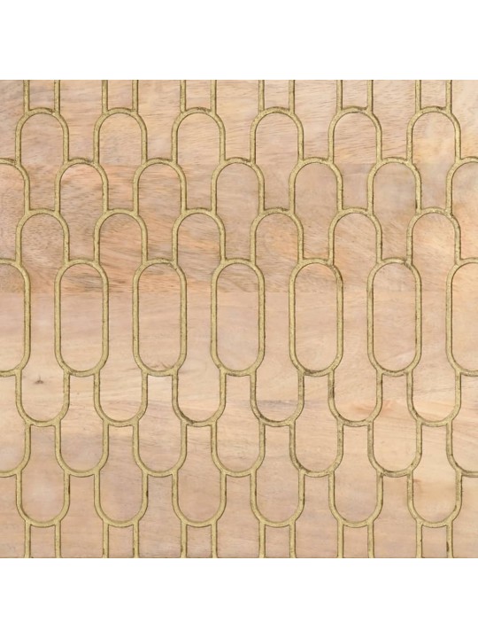 Tv skapītis, 100x33x46 cm, mango masīvkoks
