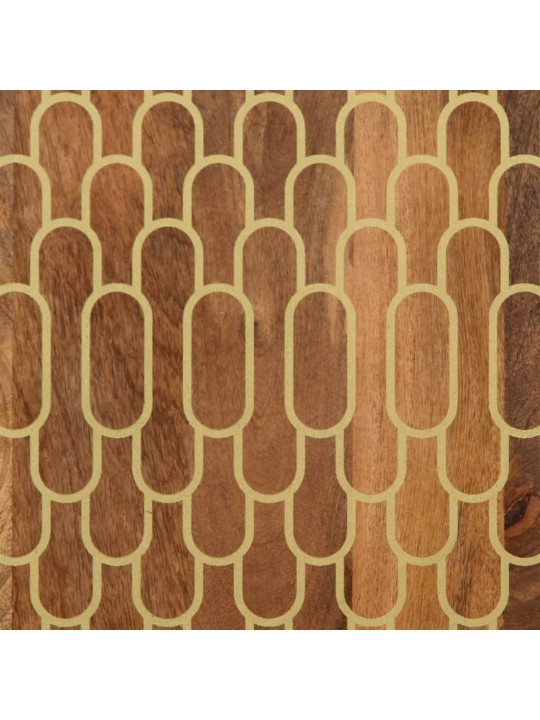 Kafijas galdiņš, 100x54x40 cm, mango masīvkoks