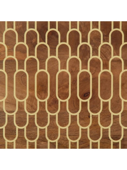 Tv skapītis, 100x33x46 cm, mango masīvkoks