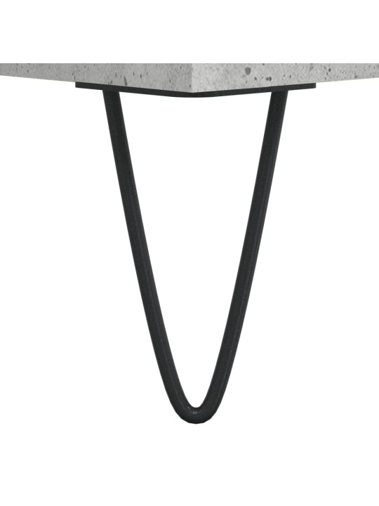 Kafijas galdiņš, betonpelēks, 102x44,5x50 cm, inženierijas koks
