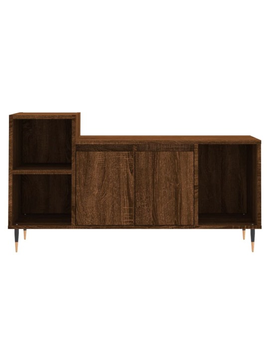 Tv skapītis, ozolkoka krāsa, 100x35x55 cm, inženierijas koks