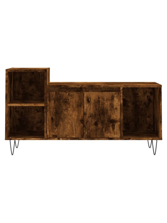 Tv skapītis, ozolkoka krāsa, 100x35x55 cm, inženierijas koks