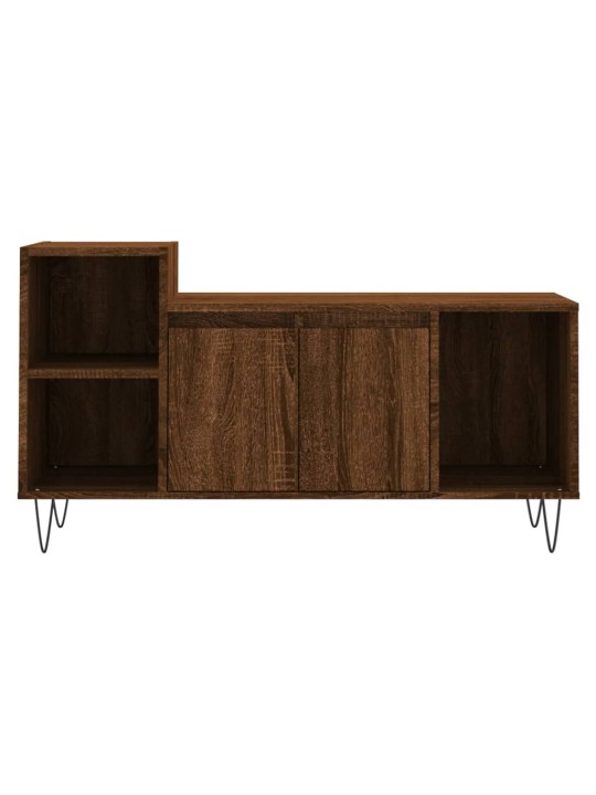 Tv skapītis, ozolkoka krāsa, 100x35x55 cm, inženierijas koks
