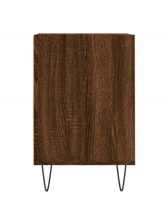 Tv skapītis, ozolkoka krāsa, 100x35x55 cm, inženierijas koks