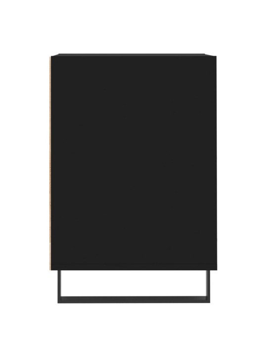 Tv skapītis, melns, 100x35x55 cm, inženierijas koks
