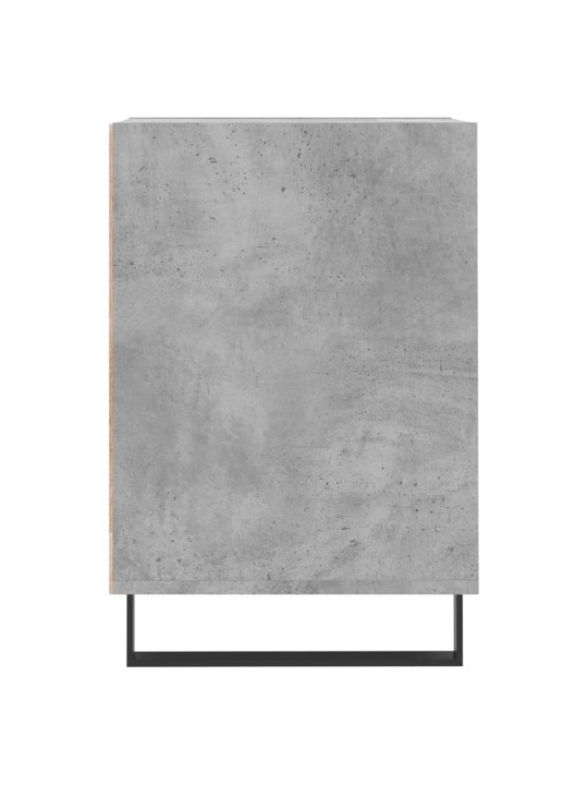 Tv skapītis, betona pelēks, 100x35x55 cm, inženierijas koks