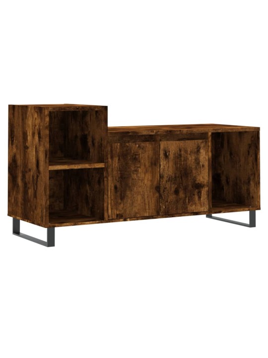 Tv skapītis, ozolkoka krāsa, 100x35x55 cm, inženierijas koks