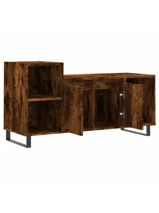 Tv skapītis, ozolkoka krāsa, 100x35x55 cm, inženierijas koks