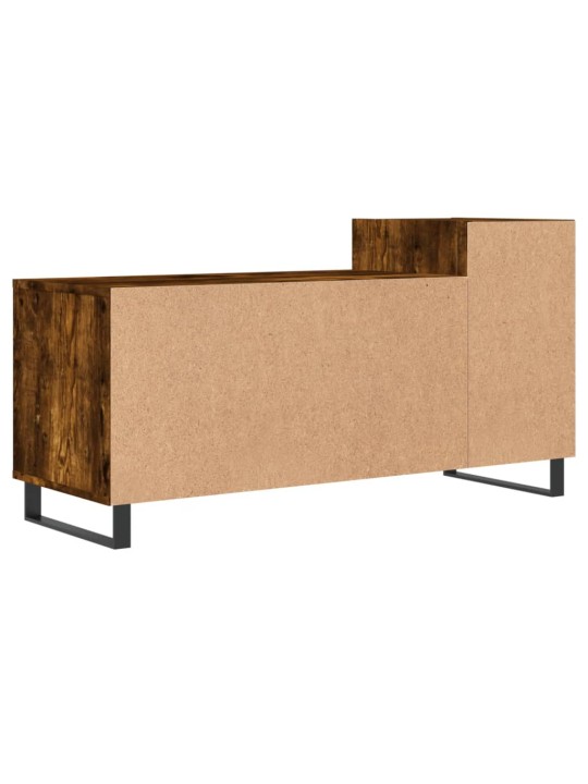 Tv skapītis, ozolkoka krāsa, 100x35x55 cm, inženierijas koks