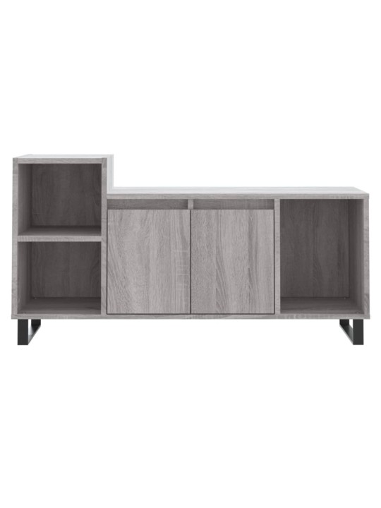 Tv skapītis, pelēcīgs, 100x35x55 cm, inženierijas koks