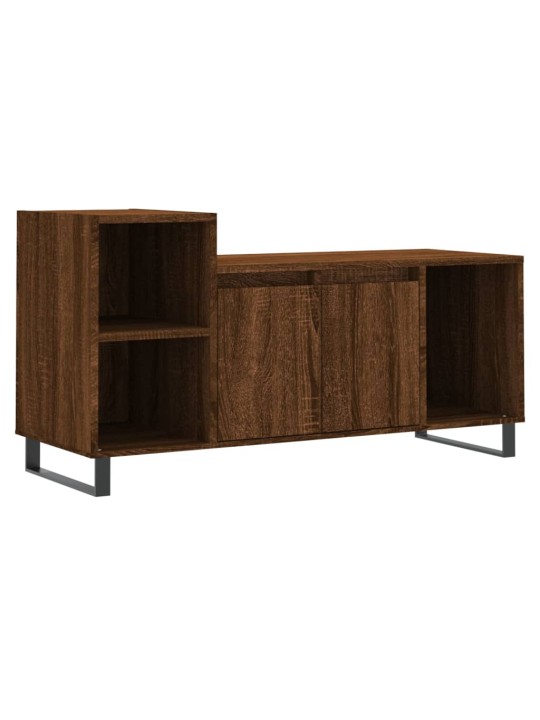 Tv skapītis, ozolkoka krāsa, 100x35x55 cm, inženierijas koks