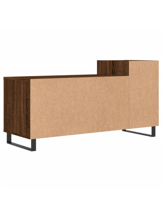 Tv skapītis, ozolkoka krāsa, 100x35x55 cm, inženierijas koks