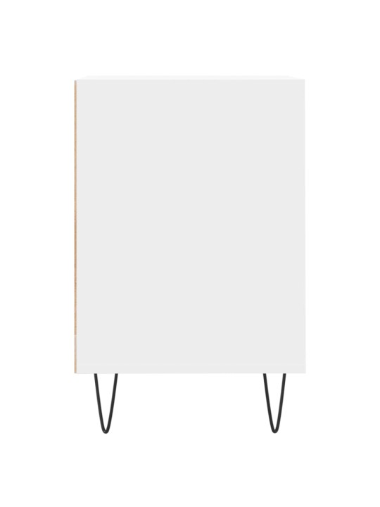 Tv skapītis, balts, 160x35x55 cm, inženierijas koks