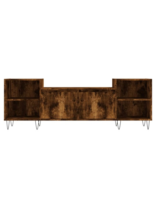 TV skapītis, ozolkoka krāsa, 160x35x55 cm, inženierijas koks