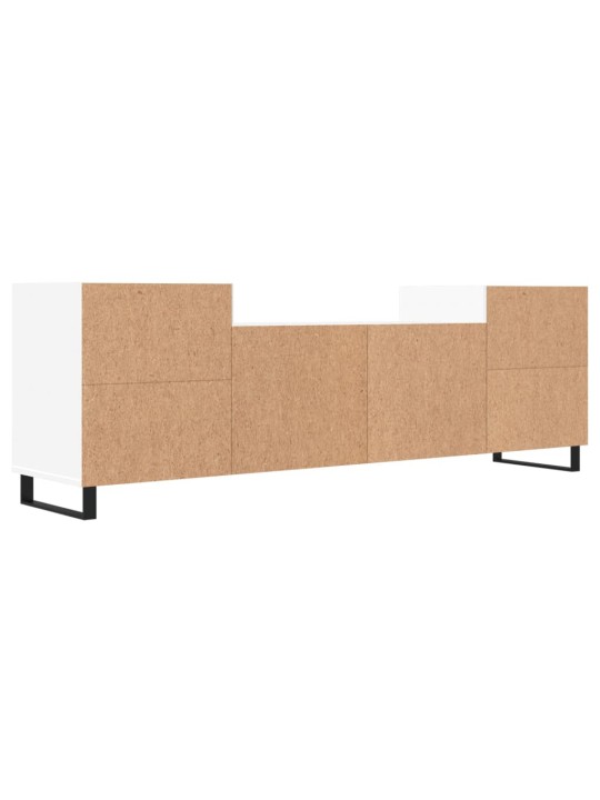 Tv skapītis, balts, 160x35x55 cm, inženierijas koks