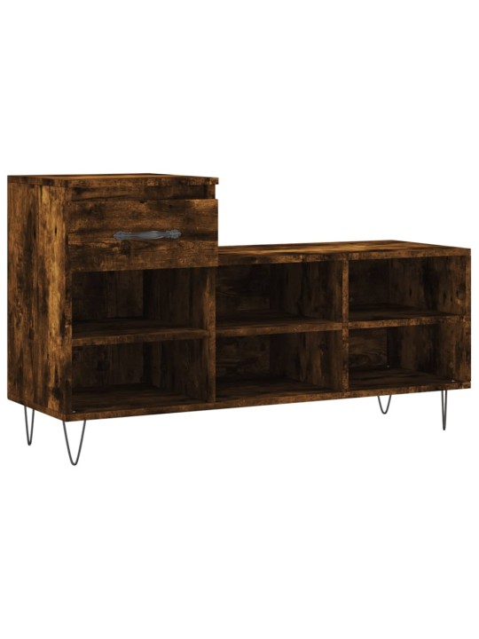 Apavu plaukts, ozolkoka krāsa, 102x36x60 cm, inženierijas koks