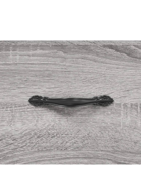 Apavu plaukts, pelēcīga ozolkoka,102x36x60cm, inženierijas koks