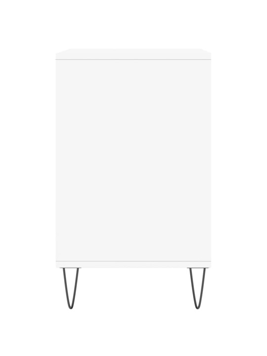 Apavu plaukts, balts, 102x36x60 cm, inženierijas koks