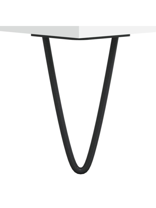 Apavu plaukts, balts, 102x36x60 cm, inženierijas koks