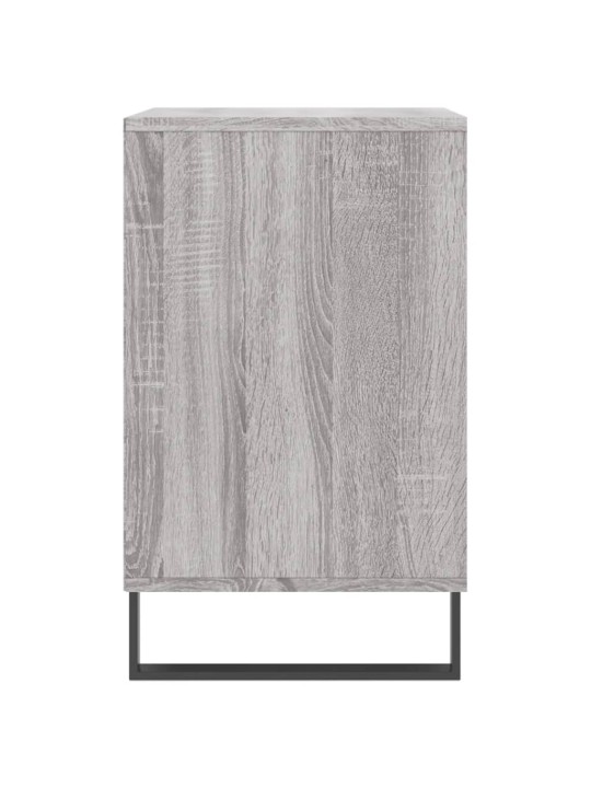 Apavu plaukts, pelēcīga ozolkoka,102x36x60cm, inženierijas koks